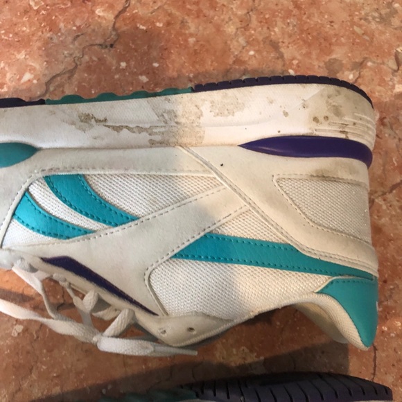 Womens white REEBOK SNEAKERS SIZE 9.5 - Picture 6 of 9